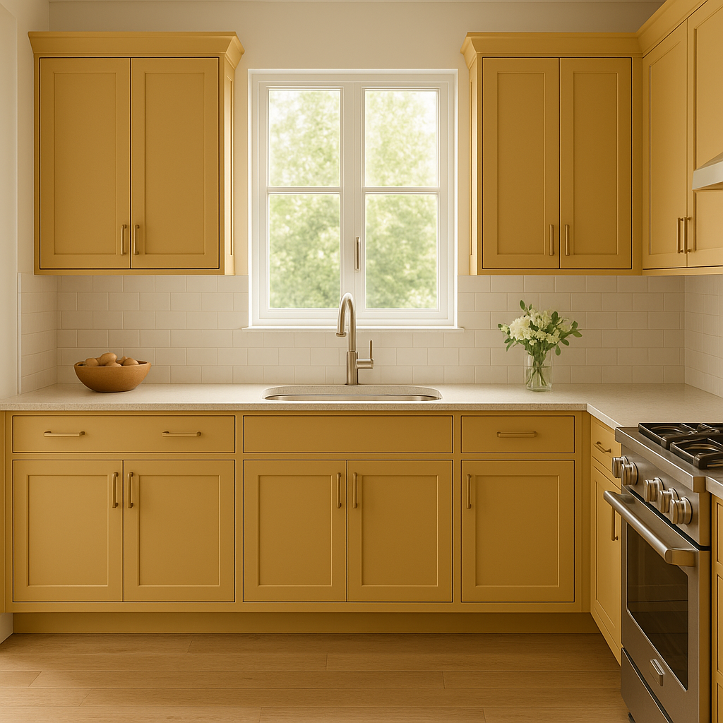 Benjamin Moore Gold (201): A Timeless Classic with Warm Elegance.