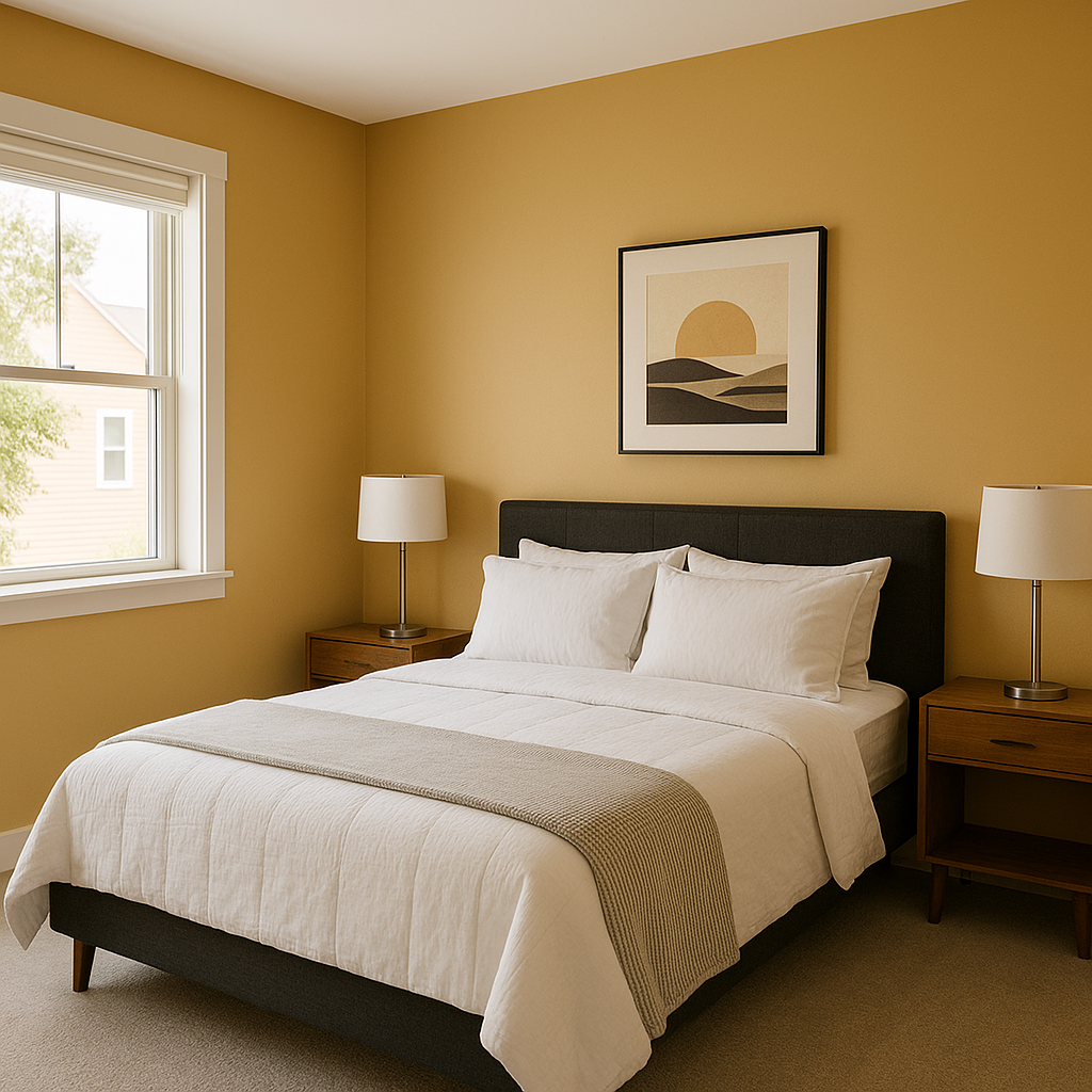 Benjamin Moore Gold (201): A Timeless Classic with Warm Elegance.