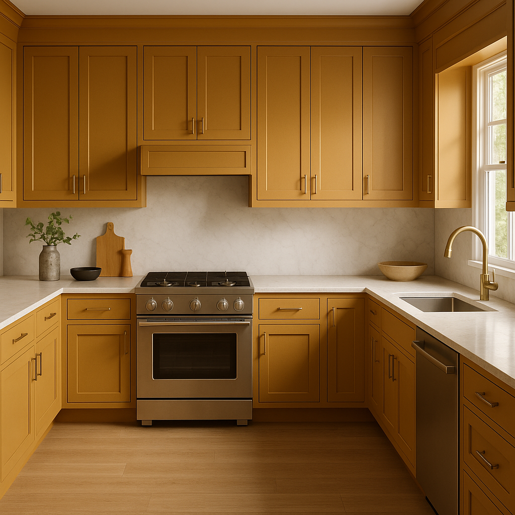 Benjamin Moore Golden (2157-10): A Bold and Timeless Hue.