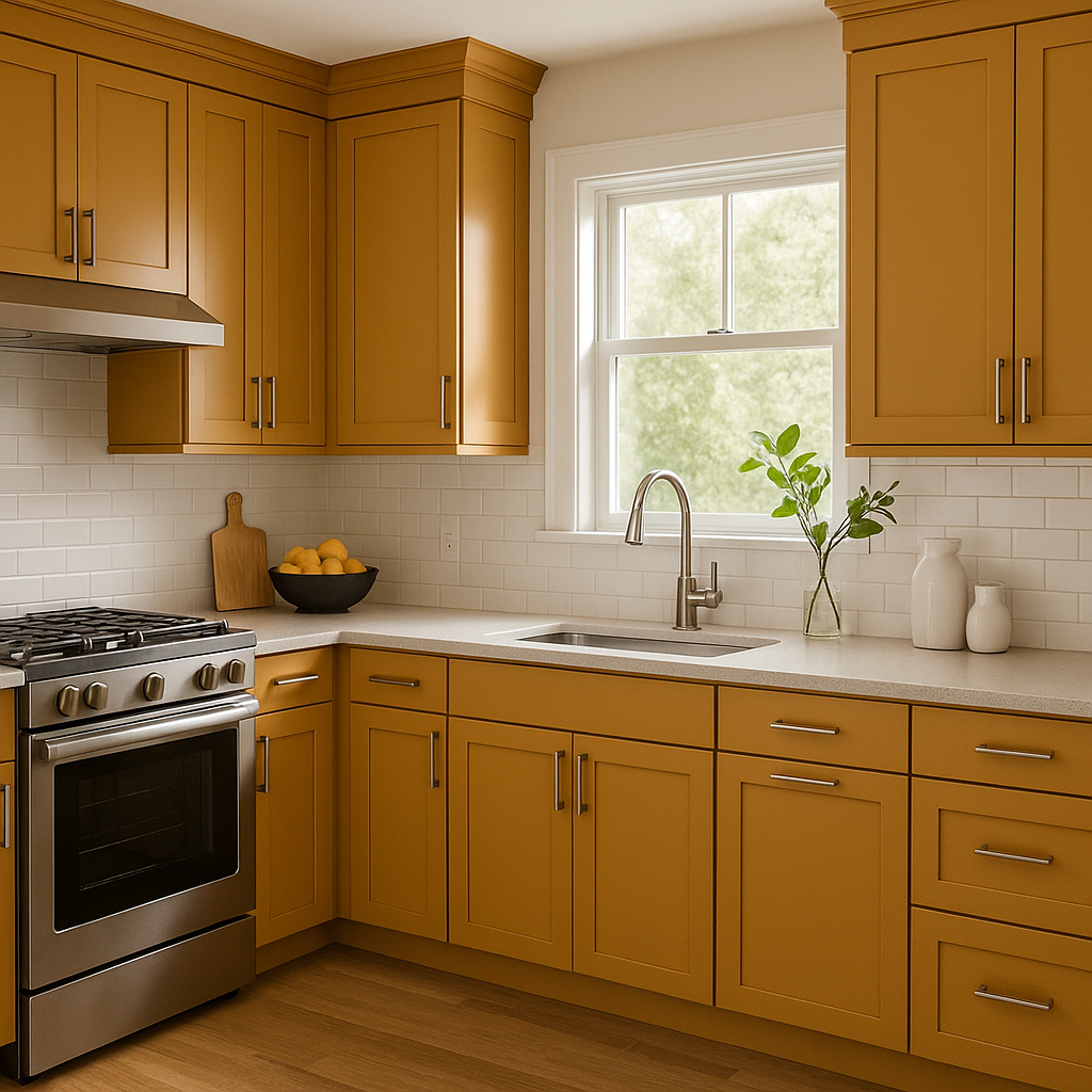 Benjamin Moore Golden (2157-20): A Warm and Radiant Hue for Any Space.