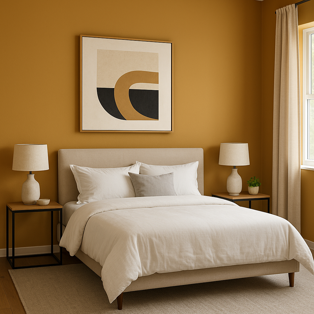 Benjamin Moore Golden (2165-20): A Timeless, Radiant Hue for Elevated Spaces.