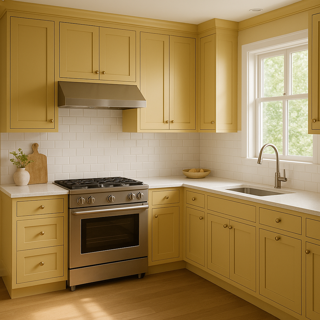 Benjamin Moore Golden (390): A Warm and Inviting Hue for Timeless Interiors.