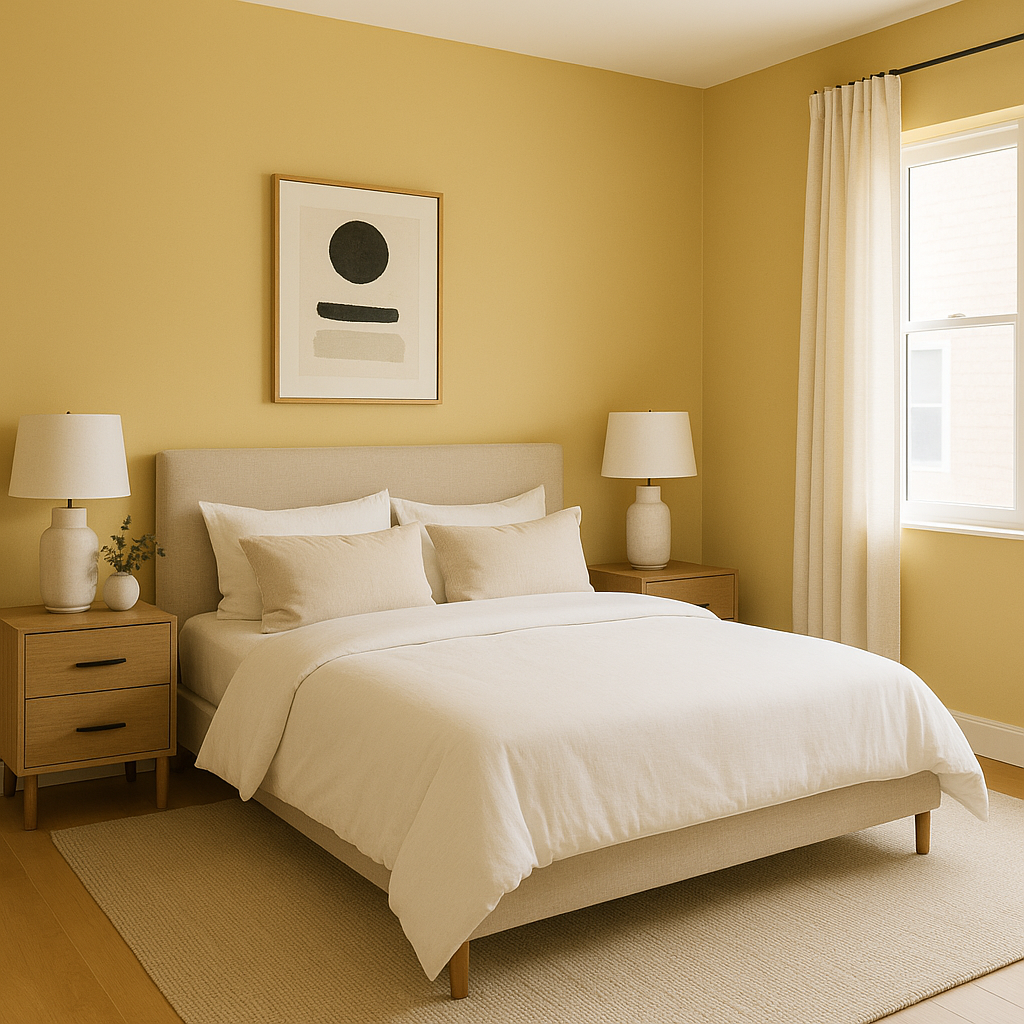 Benjamin Moore Golden (390): A Warm and Inviting Hue for Timeless Interiors.