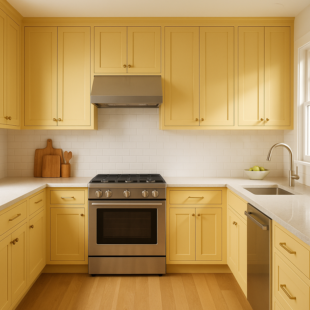 Benjamin Moore Golden (CC-214): A Warm, Inviting Hue for Timeless Spaces.