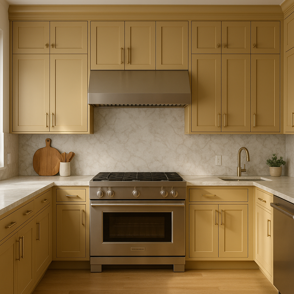 Benjamin Moore Golden (CSP-1005): A Radiant and Timeless Hue for Any Space.