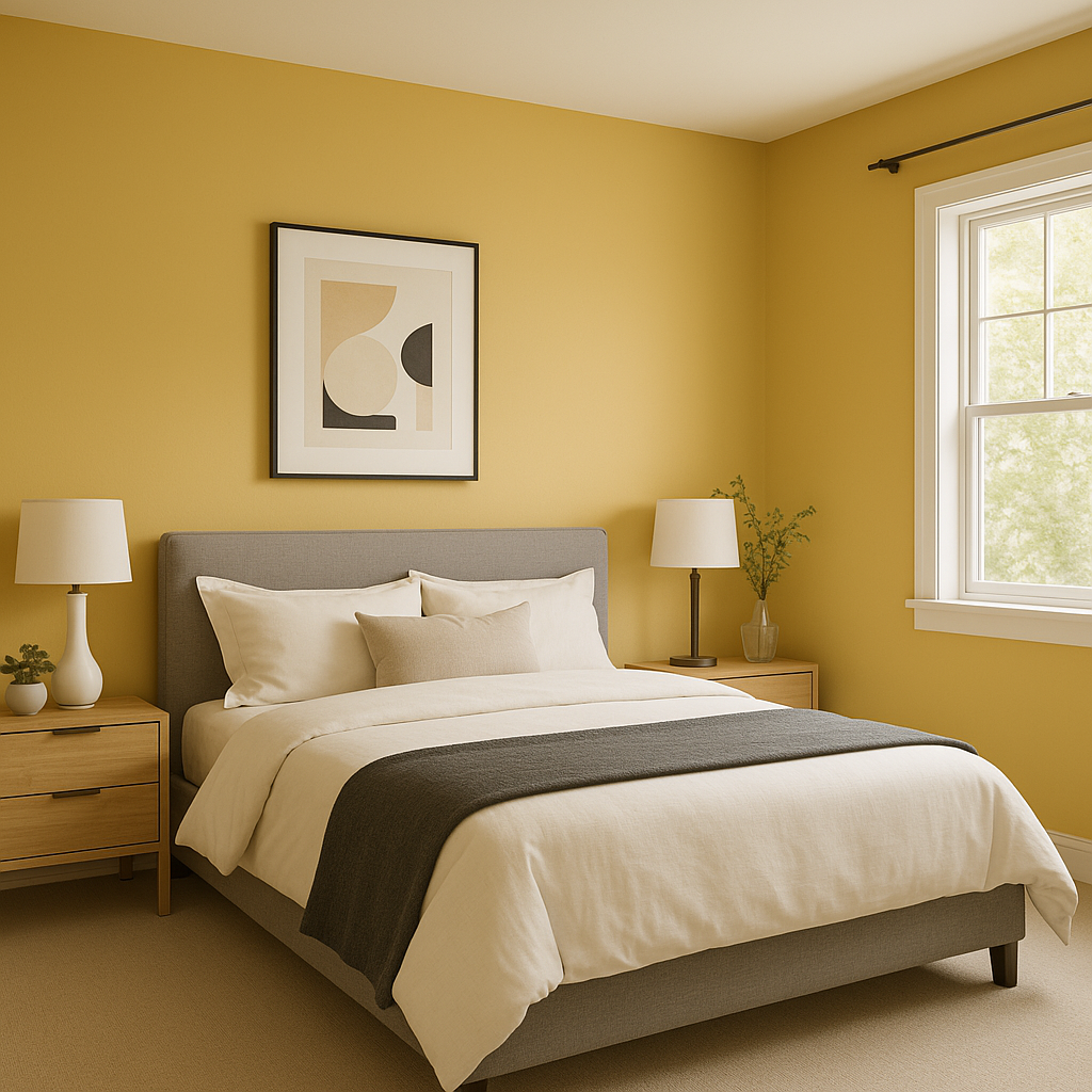 Benjamin Moore Golden CSP-920: A Warm, Sophisticated Hue for Timeless Interiors.