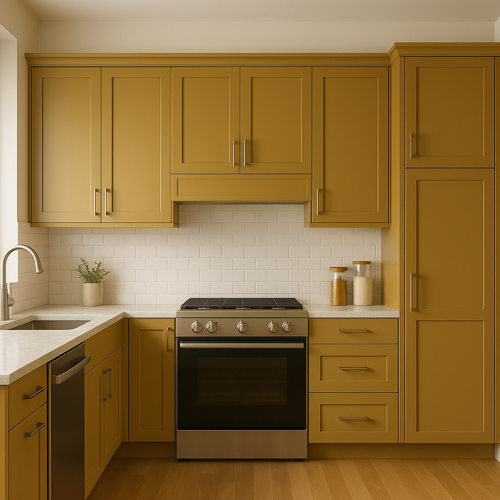 Benjamin Moore Goldenhurst 196: A Timeless Hue for Versatile Spaces.