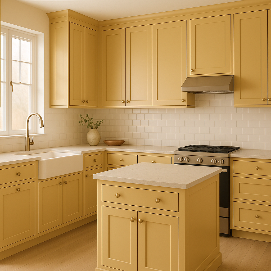 Benjamin Moore Goldfinch (187): A Vibrant Burst of Golden Sunshine.