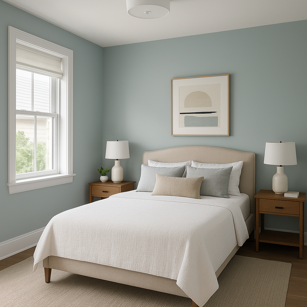 Benjamin Moore Gossamer (2123-40): A Versatile Gray with Subtle Elegance.