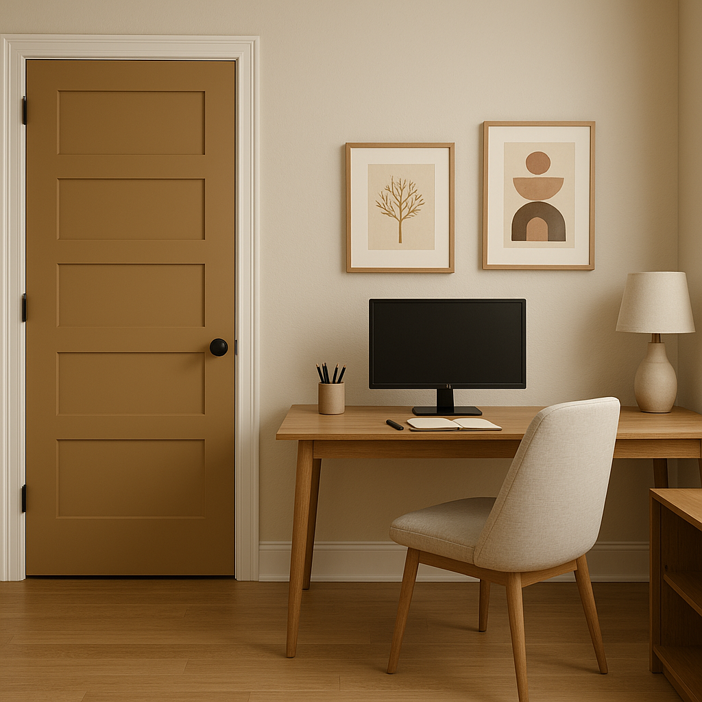 Benjamin Moore Graham (1113): A Timeless, Earthy Neutral.