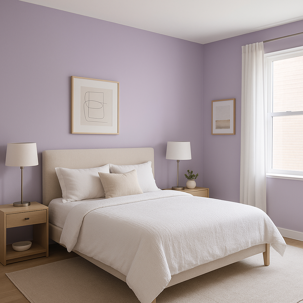 Benjamin Moore Grape (1395): A Rich and Sophisticated Purple Hue.