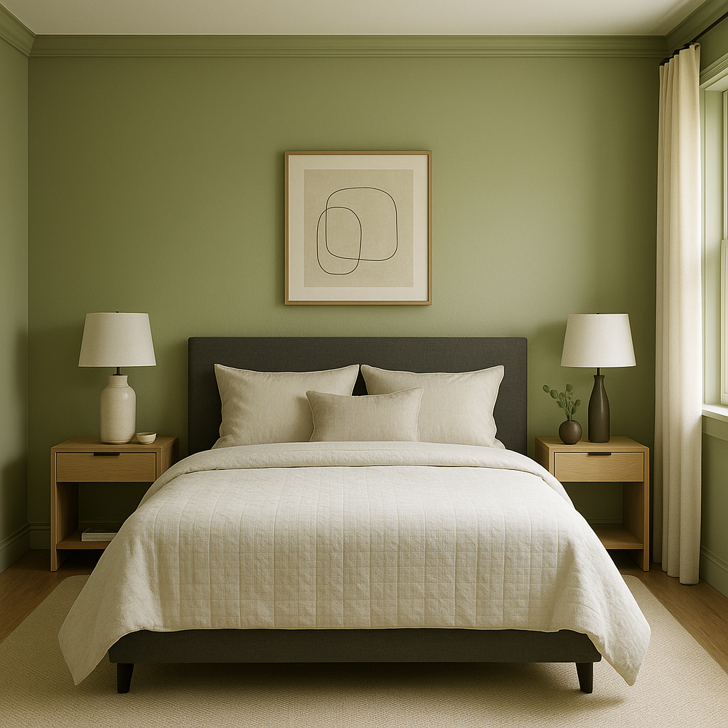 Benjamin Moore Grasslands 502: A Harmonious Green with Timeless Appeal.