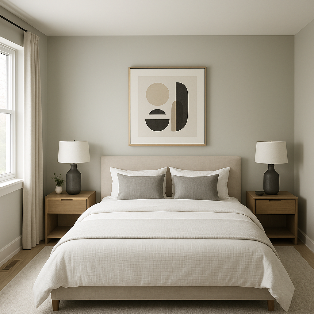 Benjamin Moore Gray (1570): A Timeless Neutral for Any Space.