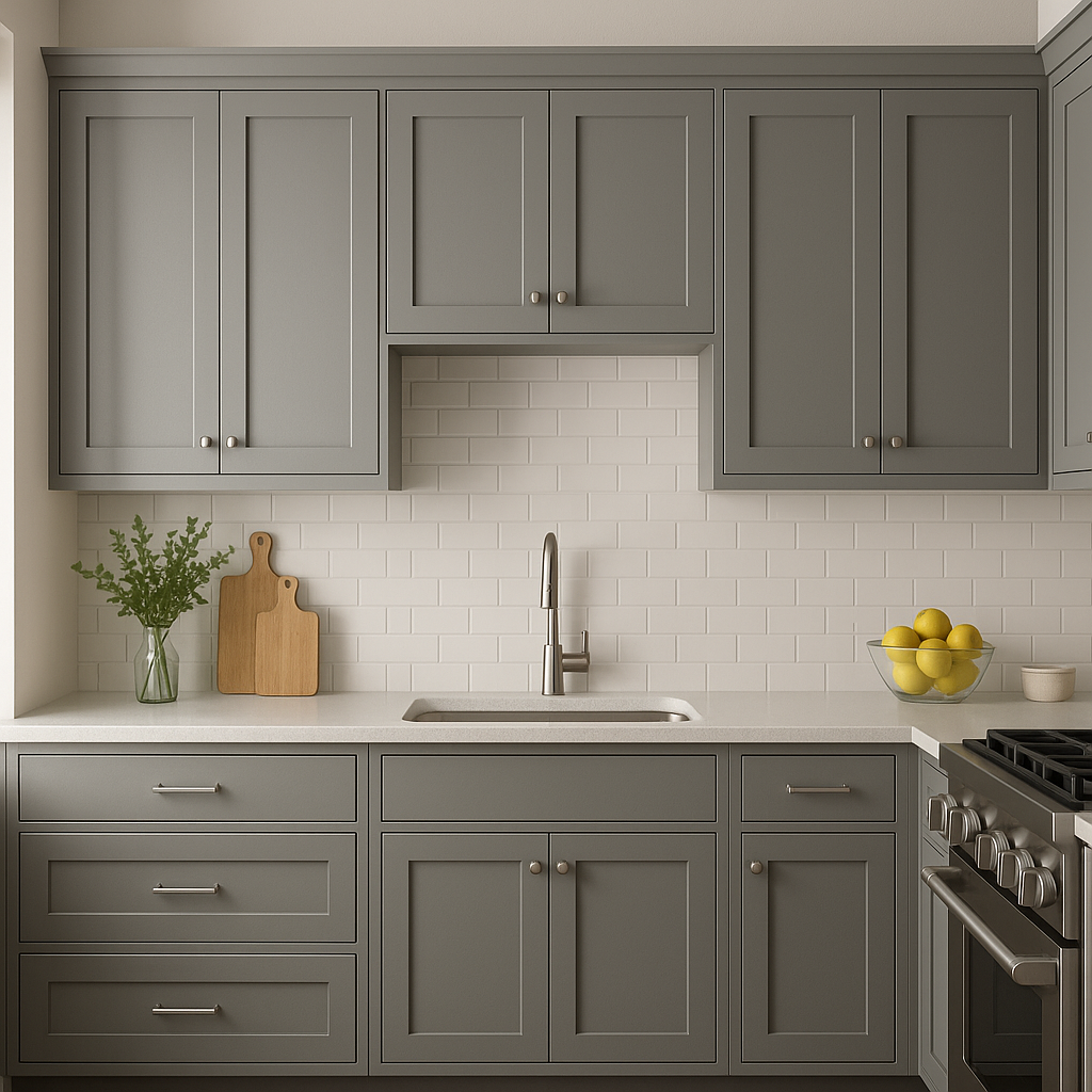 Benjamin Moore Gray (1588): A Timeless Neutral with Versatile Elegance.
