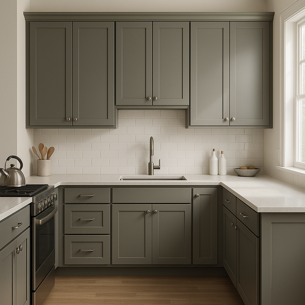 Benjamin Moore Gray (2125-30): A Timeless and Versatile Neutral.