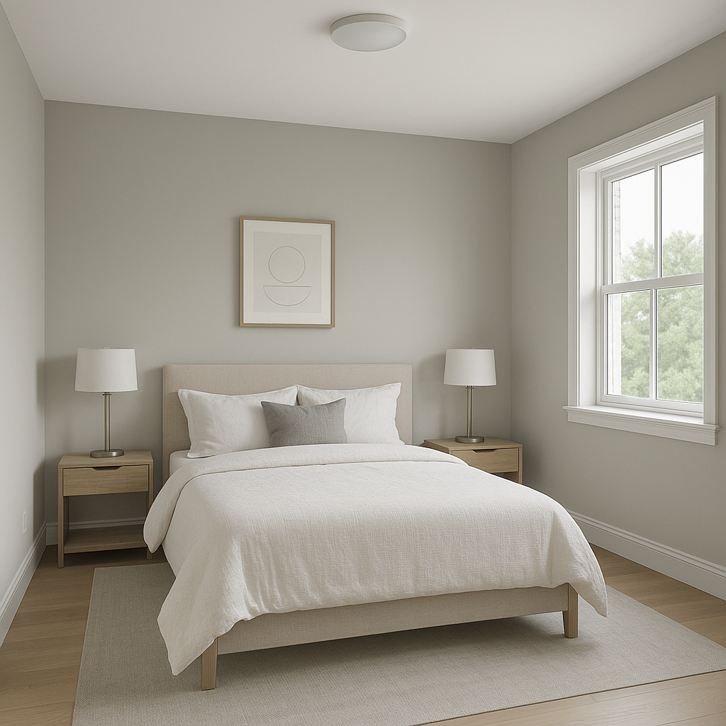 Benjamin Moore Gray (CC-670): A Timeless Neutral for Any Space.
