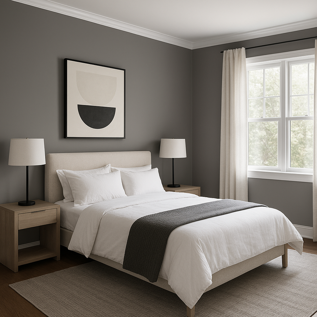 Benjamin Moore Gray (CSP-55): A Timeless, Versatile Neutral.