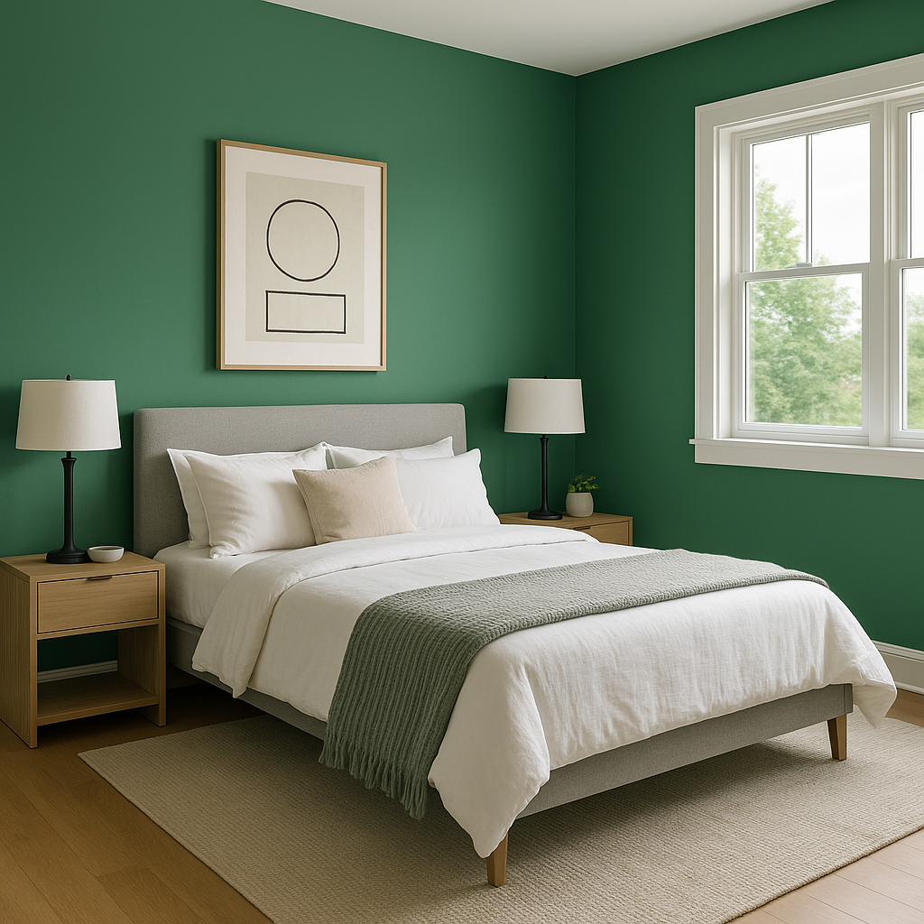 Benjamin Moore Green (2036-30): A Vibrant Pop of Nature-Inspired Color.