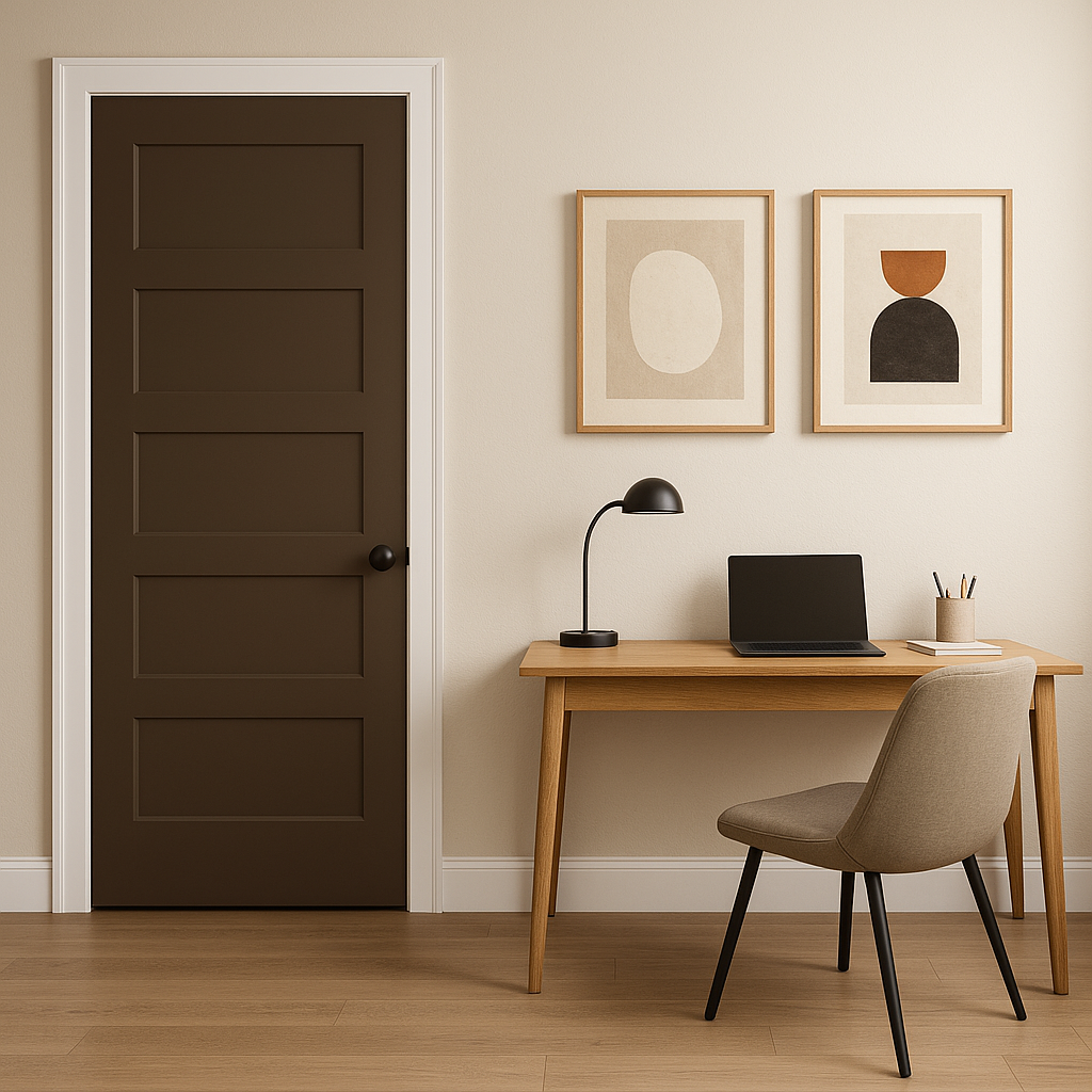 Benjamin Moore Grizzly (2111-20): A Deep and Sophisticated Neutral.