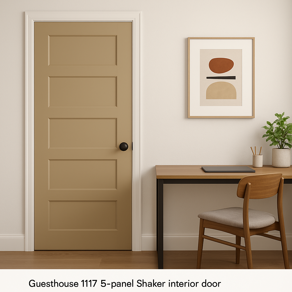 Benjamin Moore Guesthouse (1117): An Inviting Neutral for Timeless Spaces.