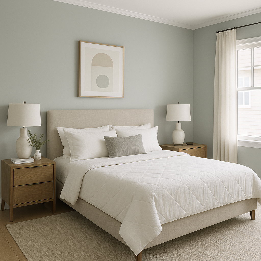 Benjamin Moore Gull 2134-50: A Versatile Neutral with Subtle Elegance.