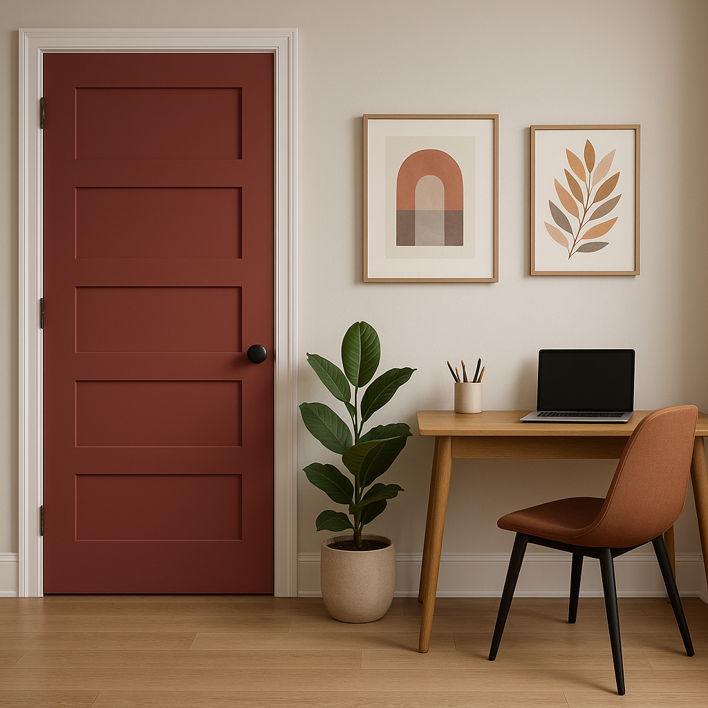 Benjamin Moore Gypsy (2085-30): A Bold and Passionate Hue for Creative Interiors.