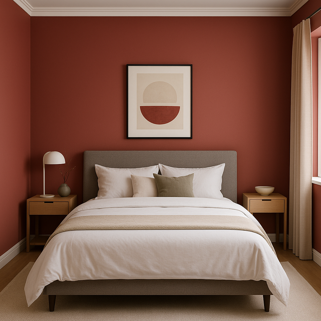 Benjamin Moore Gypsy (2085-30): A Bold and Passionate Hue for Creative Interiors.