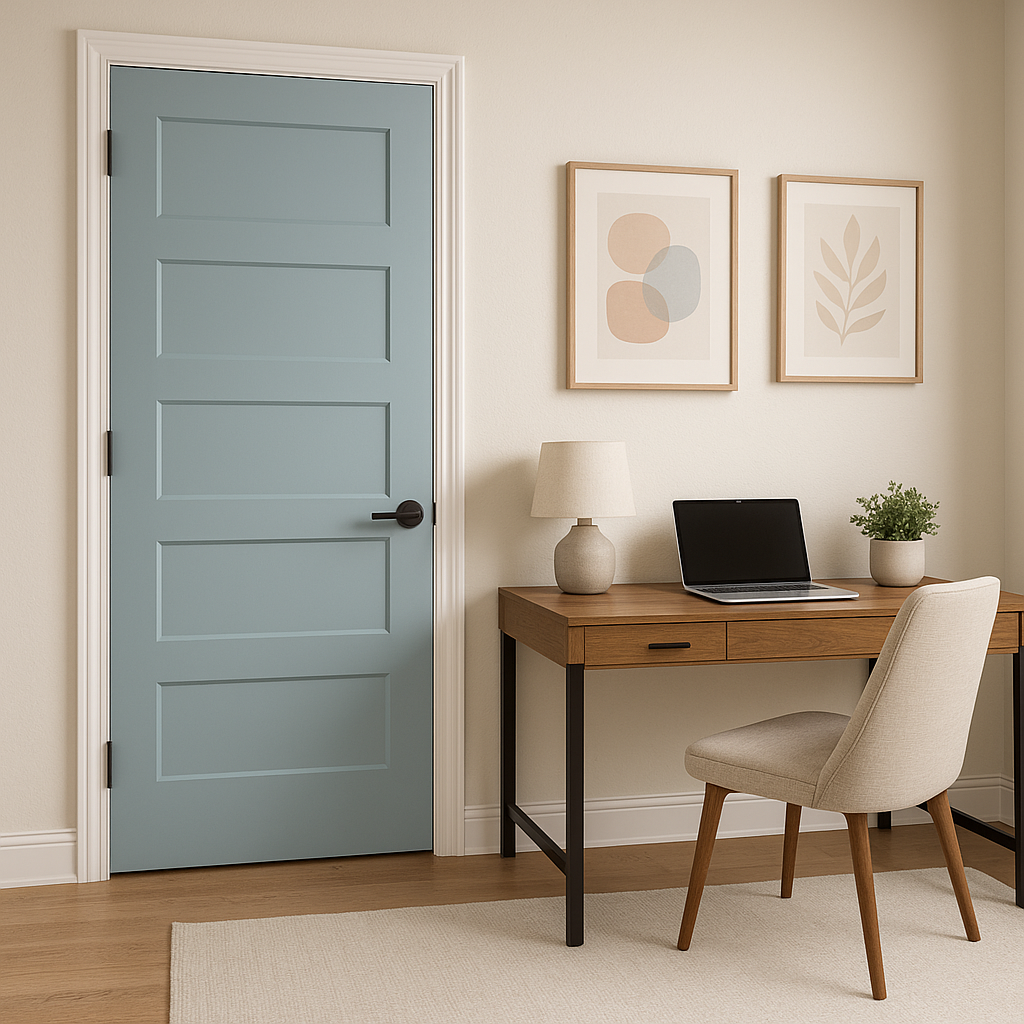 Benjamin Moore H2O (CC-878): A Refreshing, Tranquil Blue.