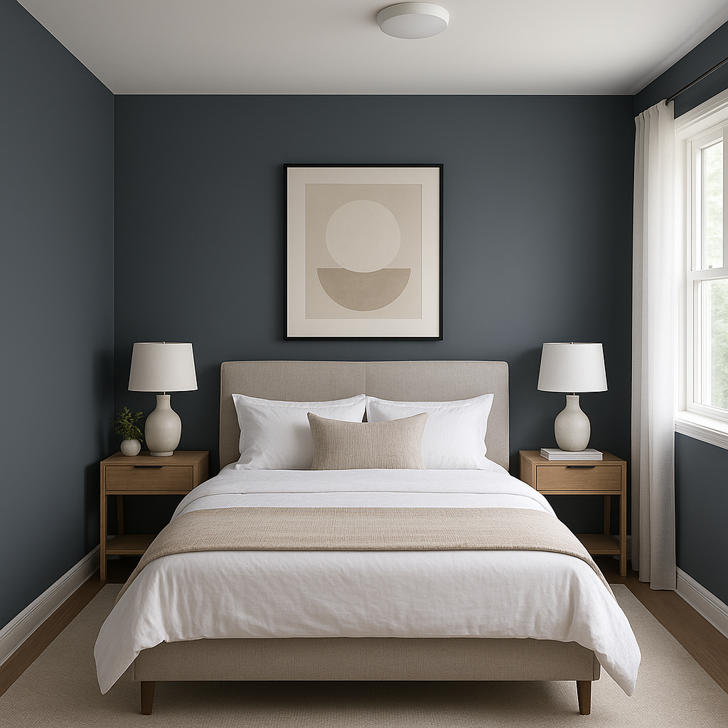 Benjamin Moore Hale Navy (HC-154): A Timeless and Sophisticated Navy Blue.