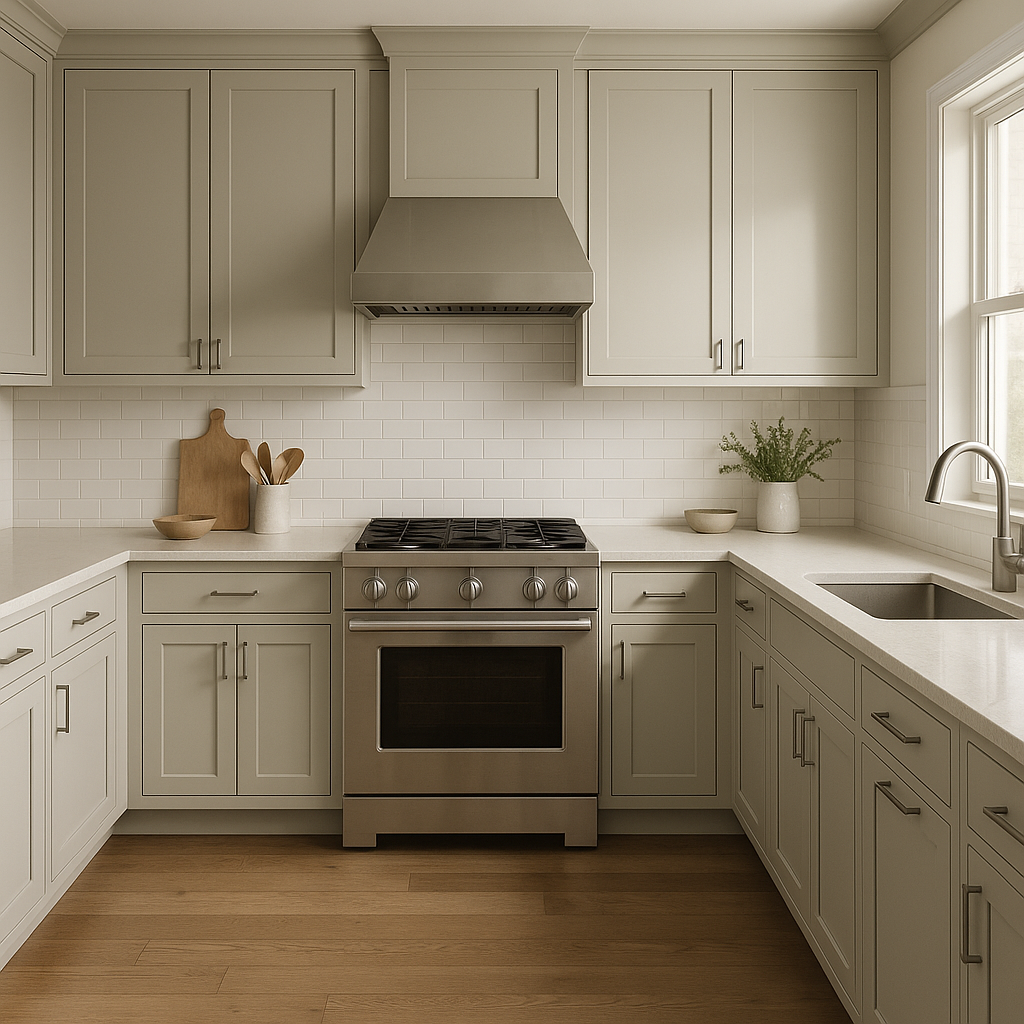 Benjamin Moore Half (1481): A Timeless Neutral for Sophisticated Spaces.