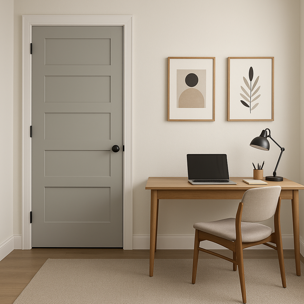 Benjamin Moore Half (1481): A Timeless Neutral for Sophisticated Spaces.
