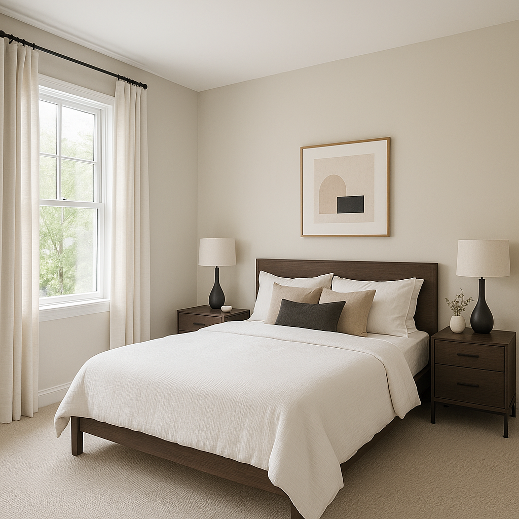 Benjamin Moore Hampshire (1450): A Timeless Earthy Green for Sophisticated Spaces.