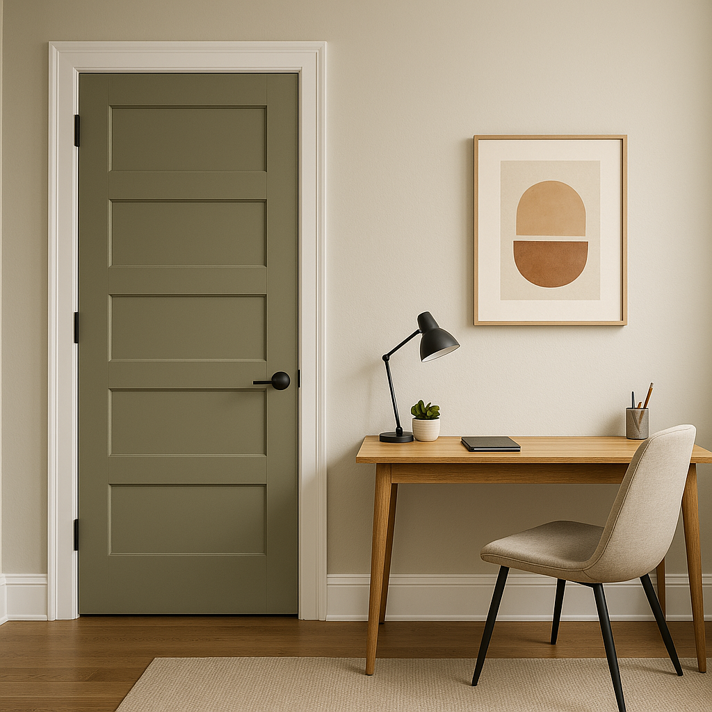Benjamin Moore Hampshire (HC-101): A Timeless Green for Versatile Interiors.