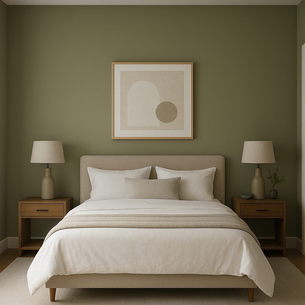 Benjamin Moore Hampshire (HC-101): A Timeless Green for Versatile Interiors.