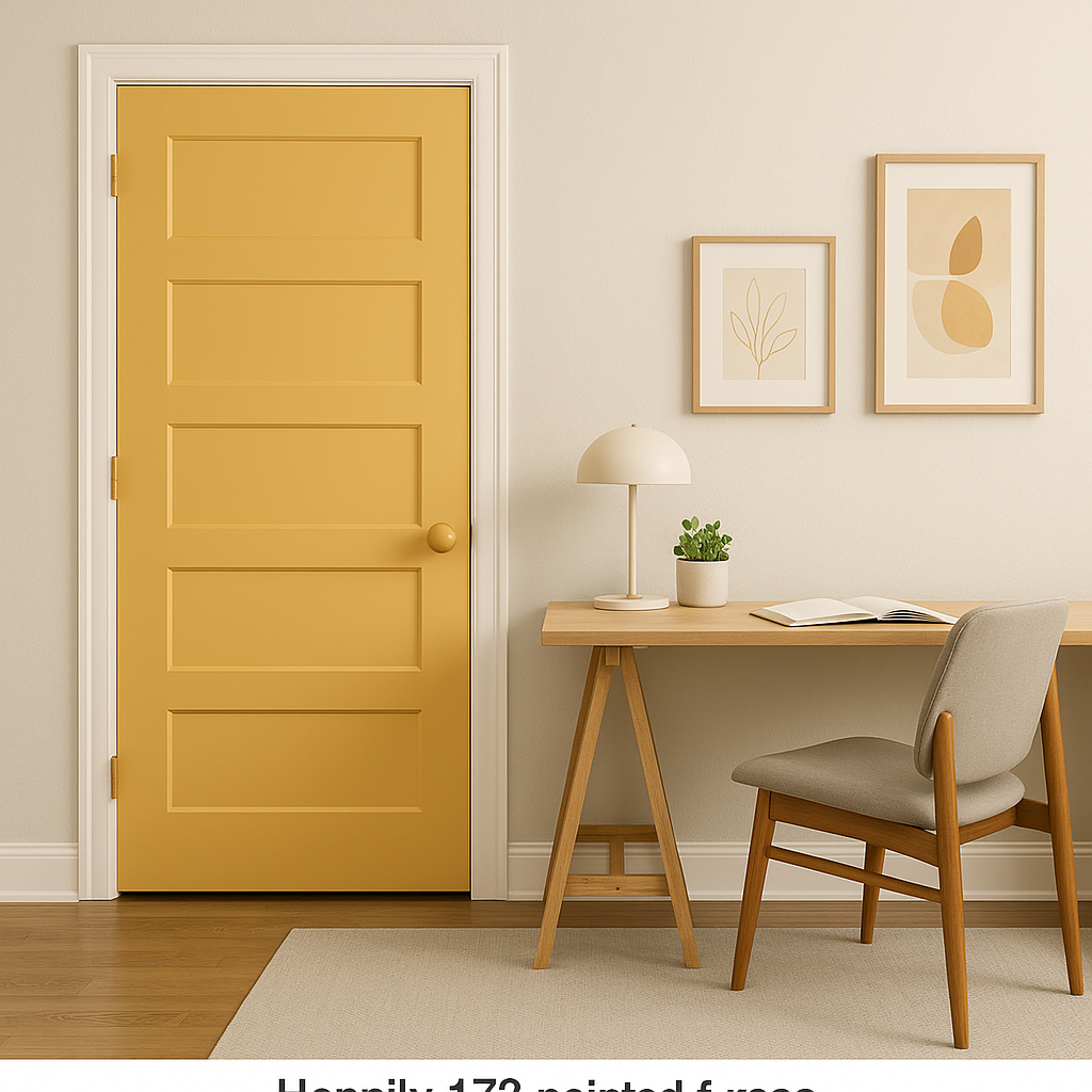 Benjamin Moore Happily (173): A Cheerful, Light-Filled Blue.