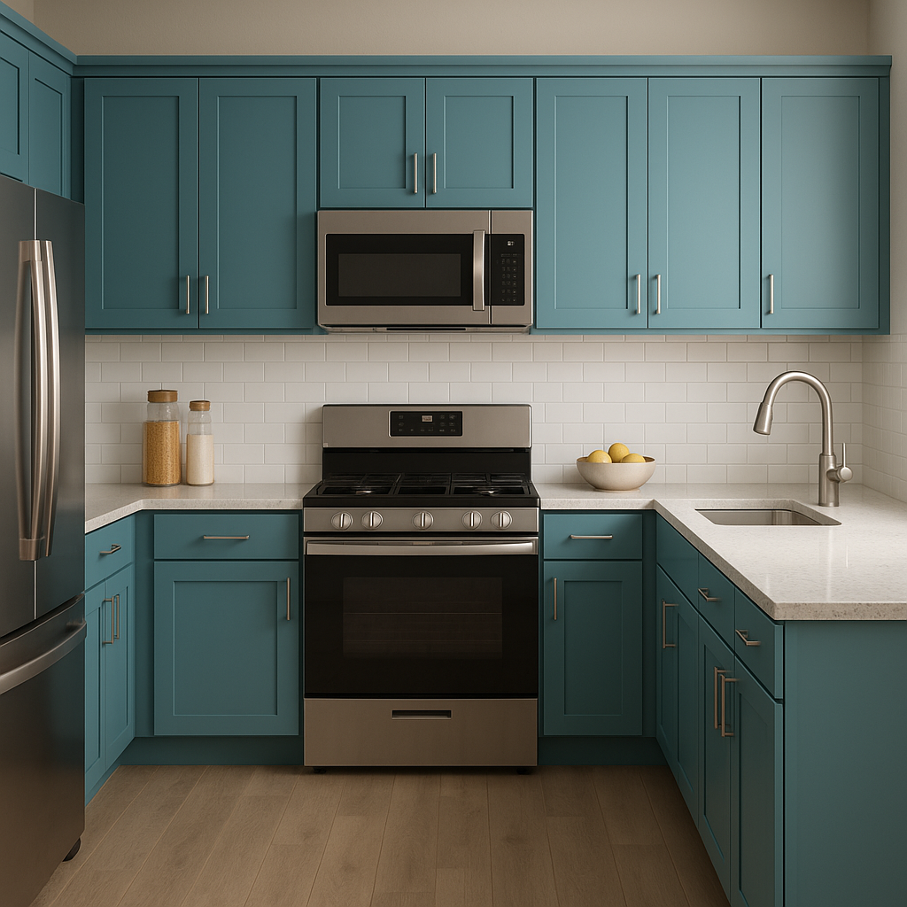 Benjamin Moore Harbor (740): A Timeless Blue-Green Hue for Inspired Interiors.