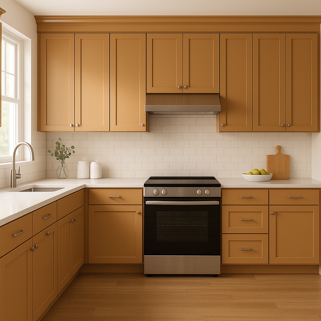 Benjamin Moore Harvest (1146) — A Timeless Warm Neutral.