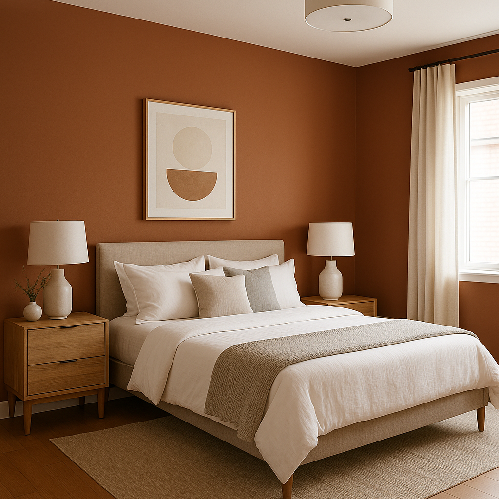 Benjamin Moore Harvest (2104-30): A Warm, Earthy Hue for Timeless Interiors.