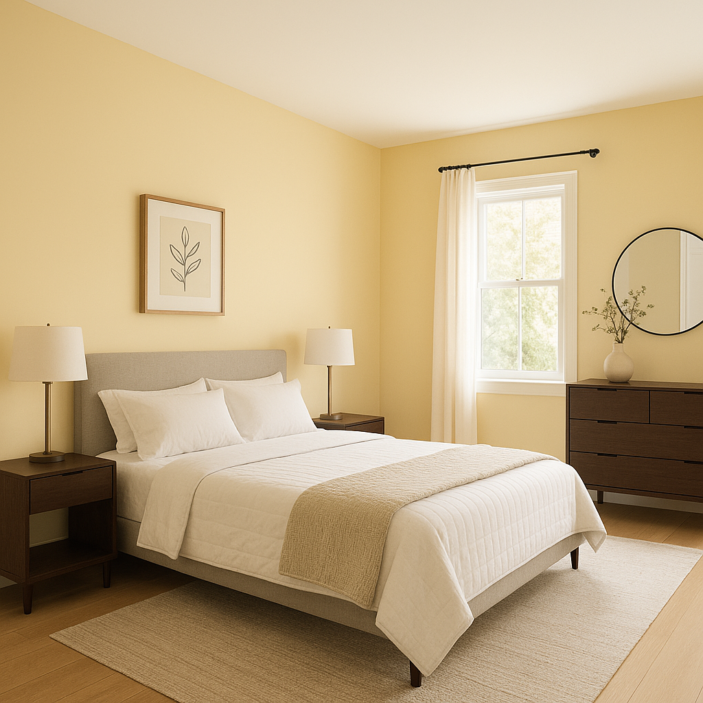 Benjamin Moore Hawthorne (HC-4): A Timeless Yellow with a Classic Charm.