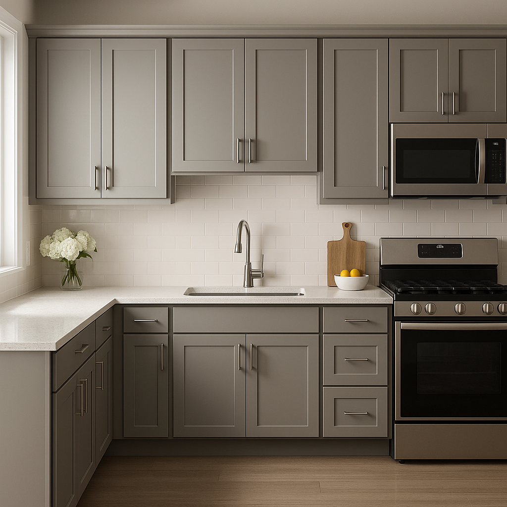 Benjamin Moore Hearthstone (1601): A Timeless Gray with Versatility and Warmth.