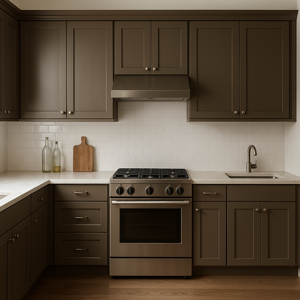 Benjamin Moore Hearthstone (2109-20): A Warm, Versatile Charcoal Gray.