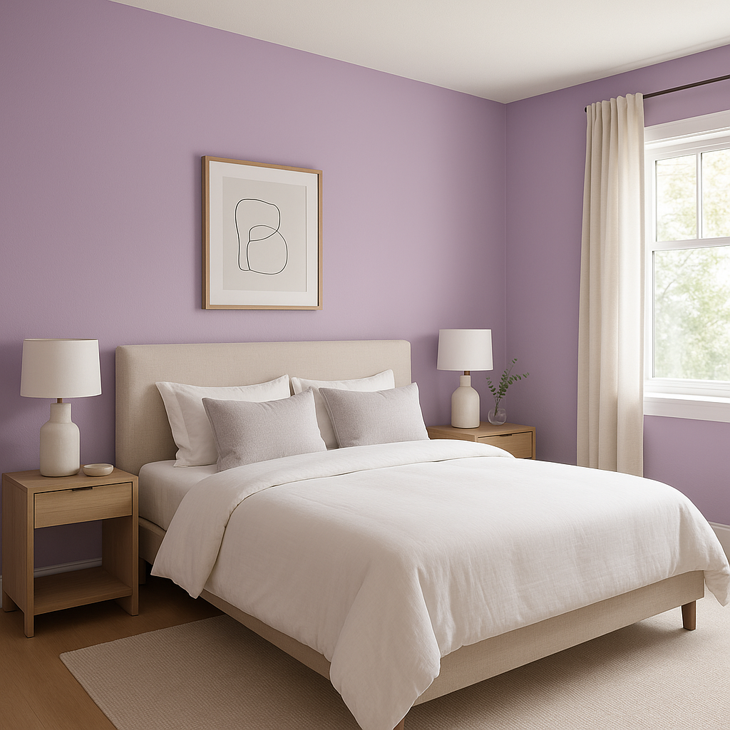 Benjamin Moore Heather (1396): A Timeless, Versatile Hue for Sophisticated Spaces.