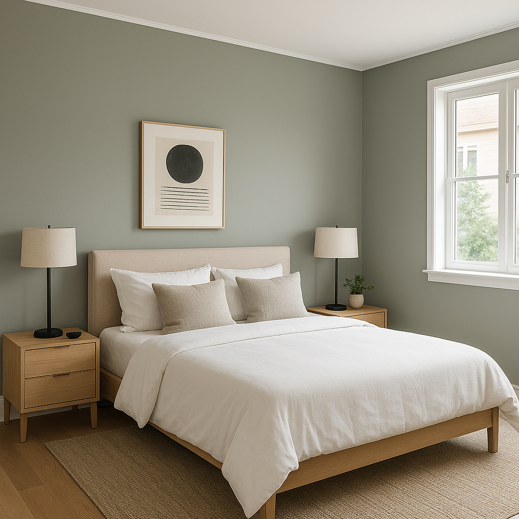 Benjamin Moore Heather (2139-40): A Versatile and Moody Green for Timeless Spaces.