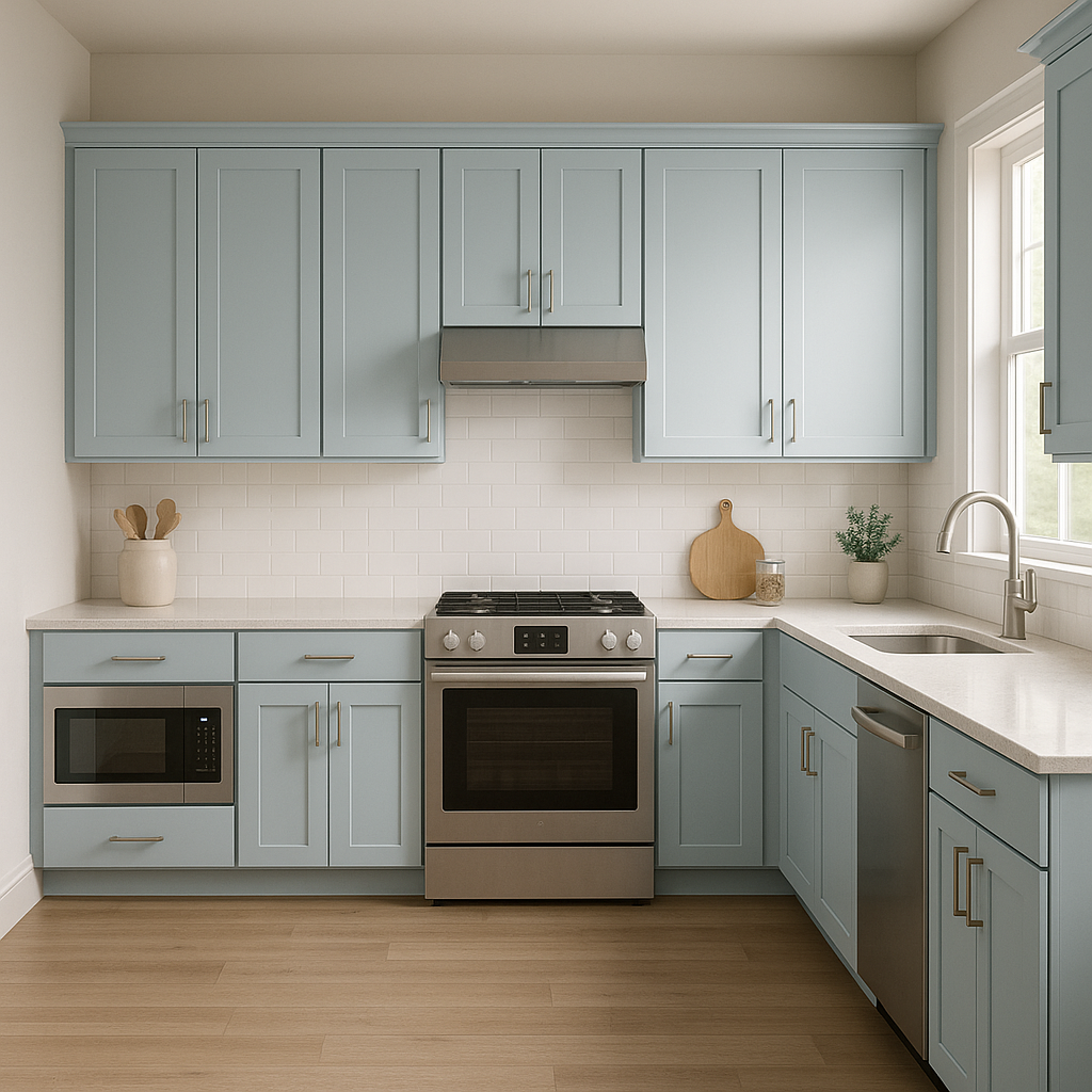 Benjamin Moore Heaven (1661): A Serene and Versatile Blue.