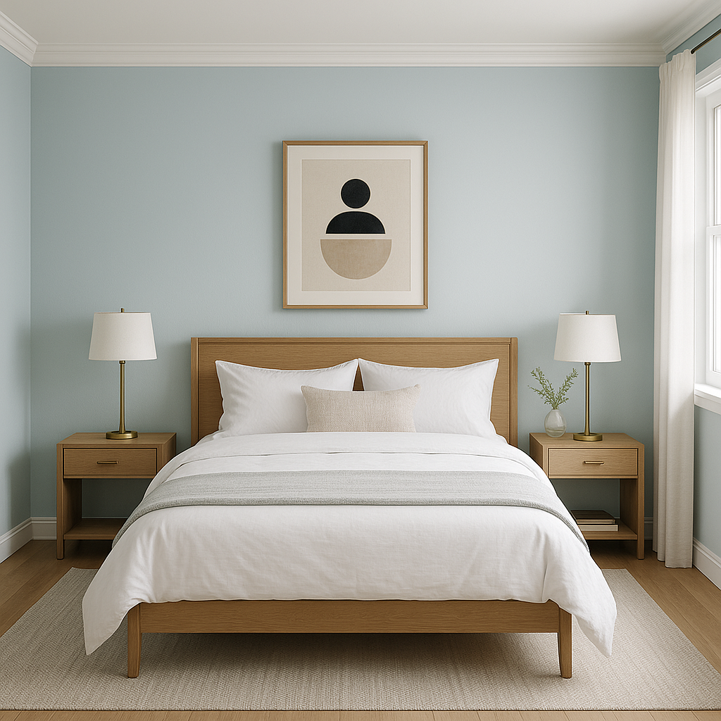 Benjamin Moore Heaven (1661): A Serene and Versatile Blue.