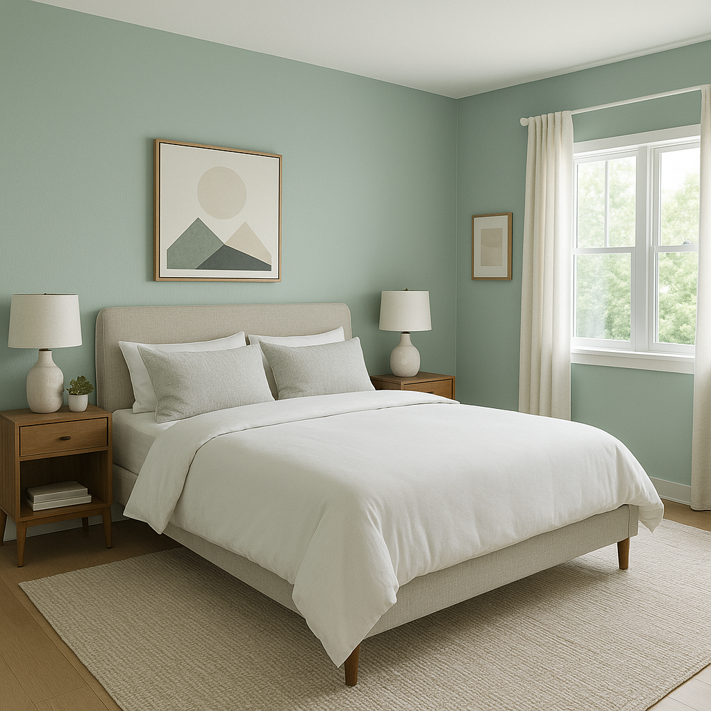 Benjamin Moore Heavenly 709: A Serene and Versatile Paint Choice.