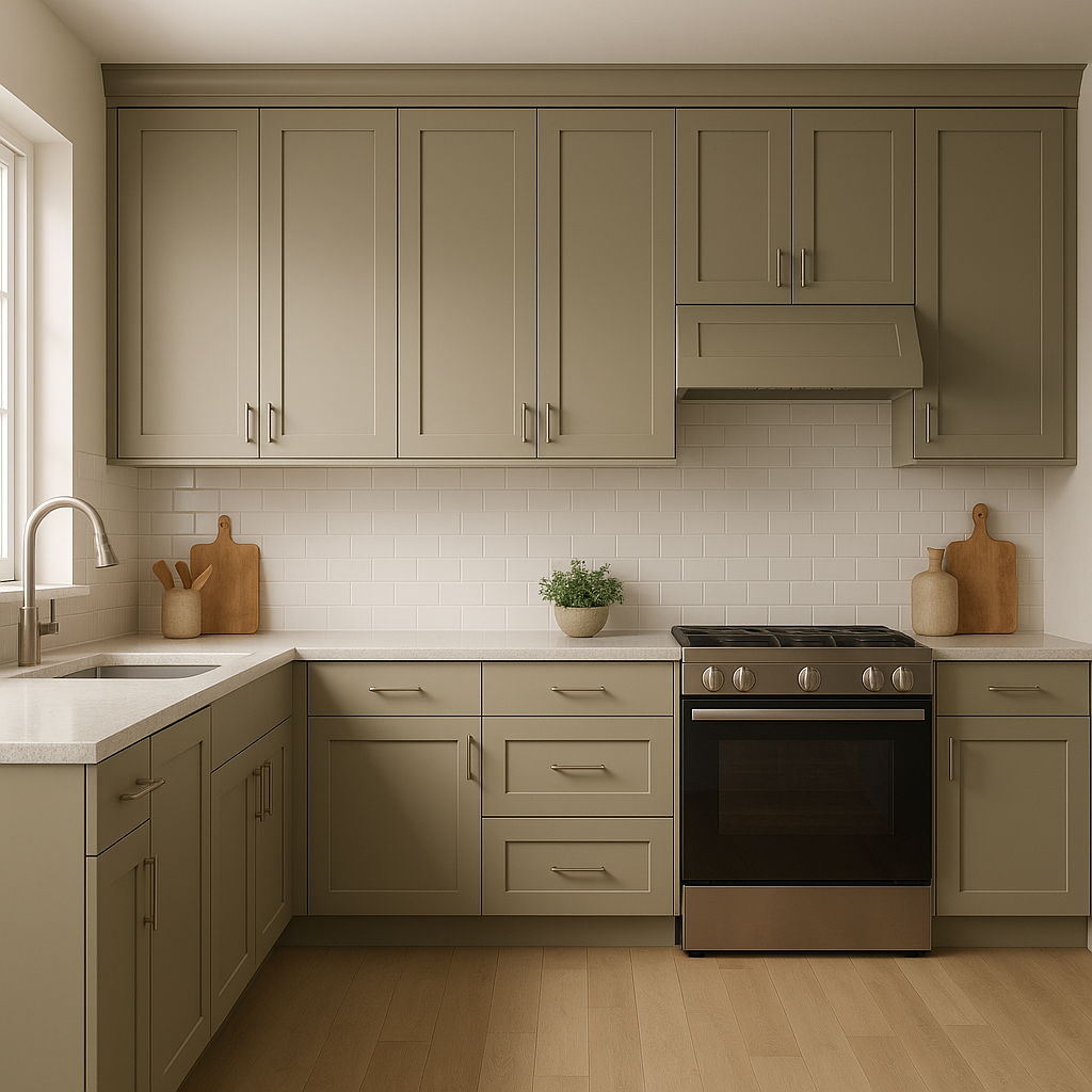 Benjamin Moore Herbal (1487): A Timeless, Earthy Green.