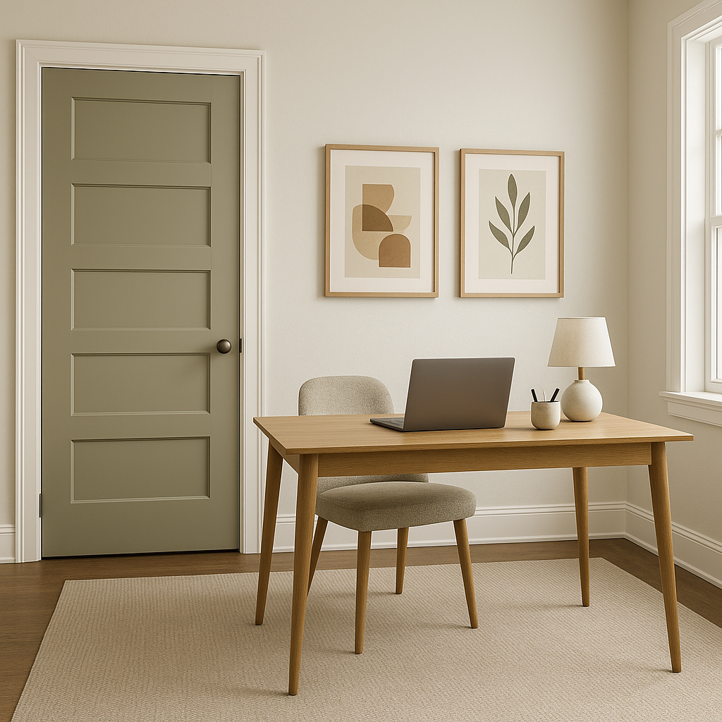 Benjamin Moore Herbes (CC-634) – A Sophisticated Earthy Green.
