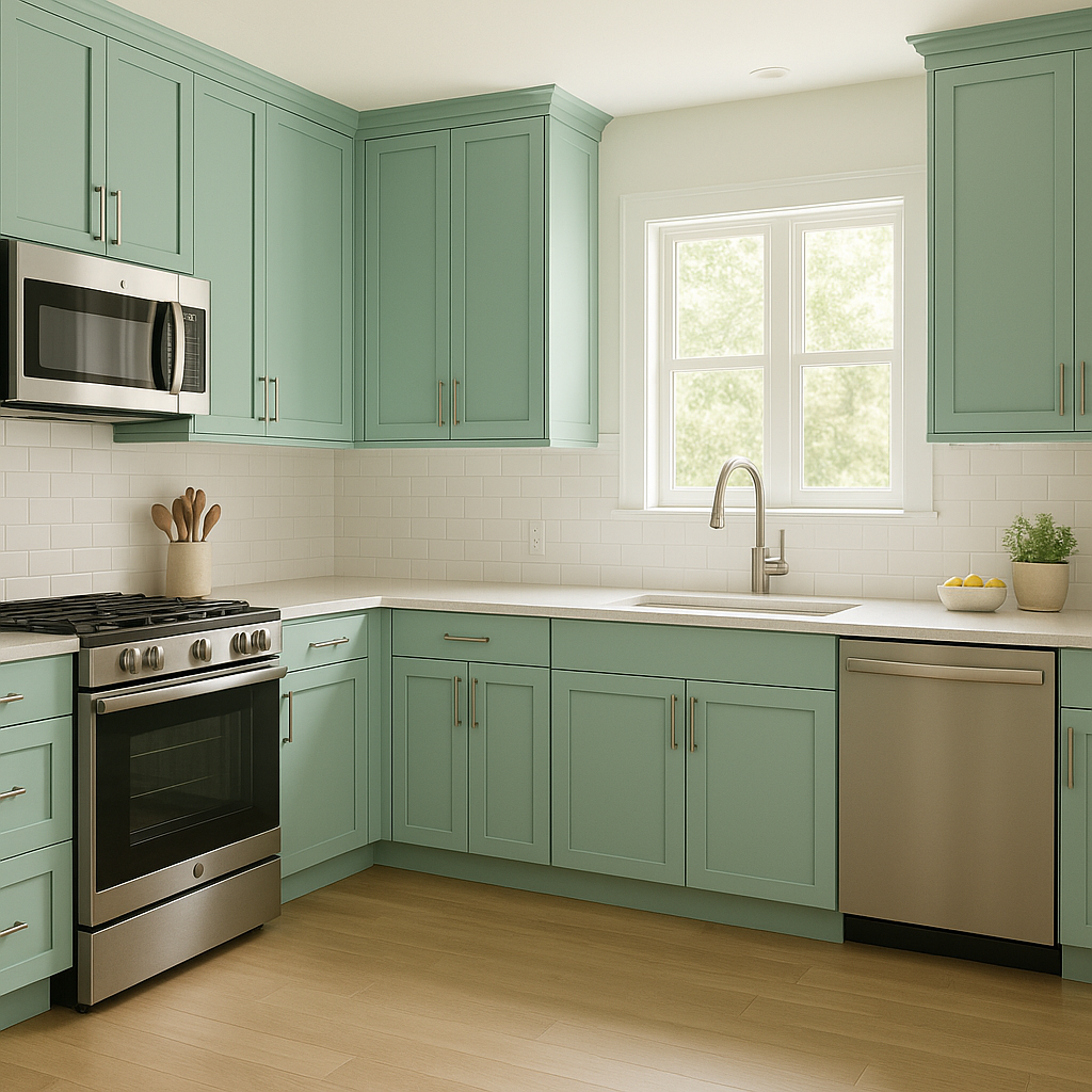 Benjamin Moore Hills (612) – A Serene and Versatile Green.