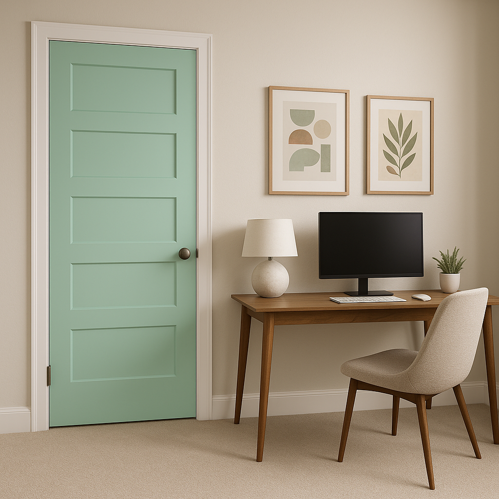 Benjamin Moore Hills (612) – A Serene and Versatile Green.